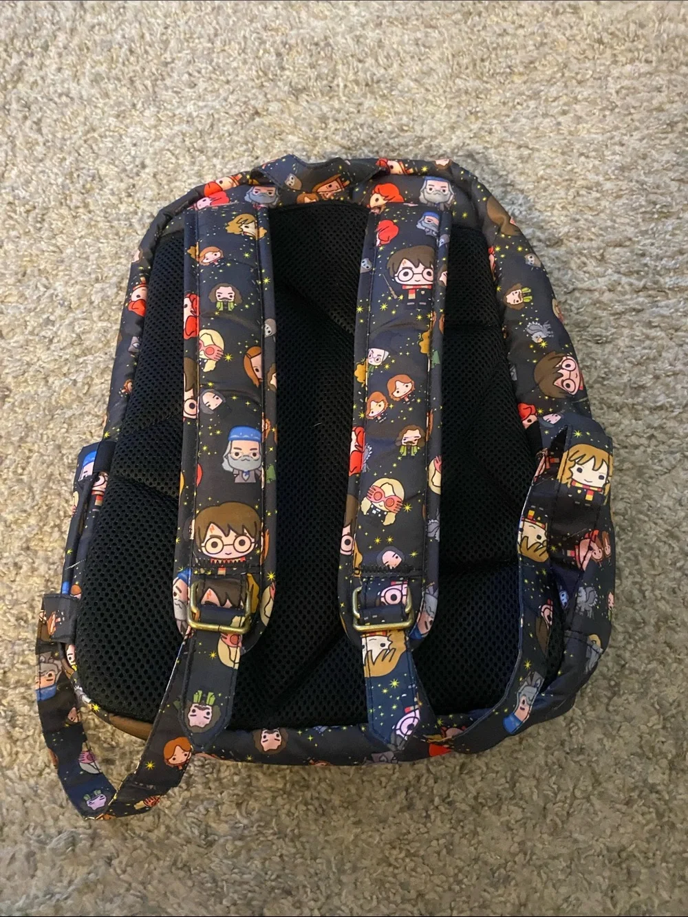 Ju-Ju-Be Harry Potter Lined Backpack — Red and Yellow Striped Interior